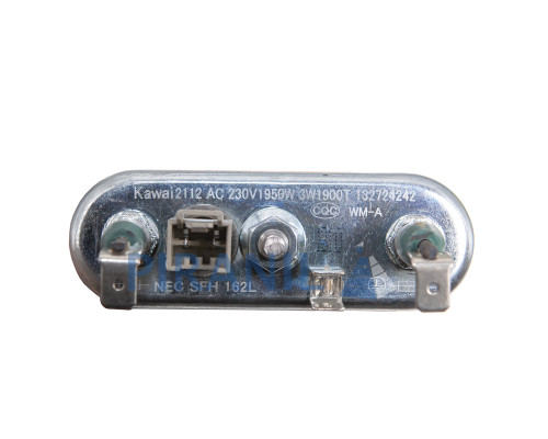 ТЕН 1950W L=230 мм для пральної машини AEG, Electrolux, Zanussi, з термодатчиком (Kawai 3W1900T 132724241 / 132724242) - 3792301305