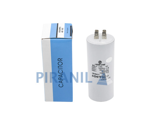 Конденсатор CBB60 65 мкФ 450V, з клемами (Leon One)