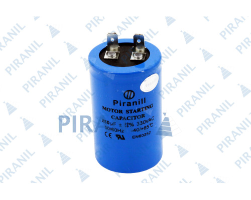 Конденсатор CD60 250 мкФ 330V, пусковий (Piranil)