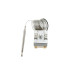 Термостат Whicepart MC01F10-UR для бойлера (400V 10A (250V 16A), 30-90°C, L кап=2.5 м, колба 82 x 6 мм), з ручкою