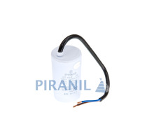 Конденсатор CBB60 20 мкФ 450V, з дротами (Piranil)