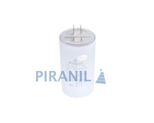 Конденсатор CBB60 55 мкФ 450V, с клеммами (Piranil)