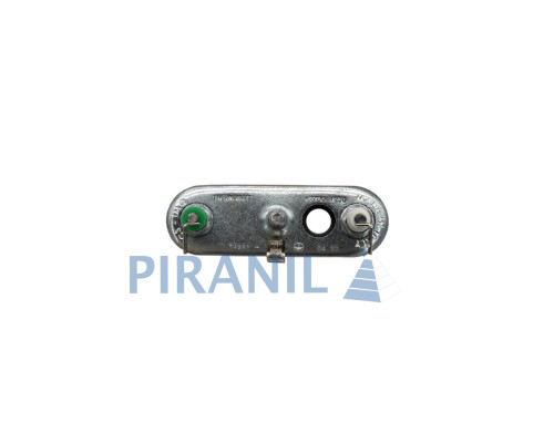 ТЕН 1700W L=190 мм для пральної машини Indesit, з отвором (Thermowatt 14283) - C00081780 / C00086357 / 159AR07