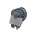 Насос (котушка) для пральної машини Beko, Blomberg, Grundig (Hanyu B20-6A01 9010915, 30W), під 3 клямки, клемник під фішку - 1748200100