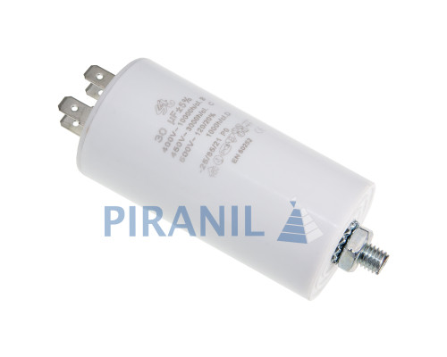 Конденсатор CBB60 30 мкФ 450V, з гайкою (S4U)