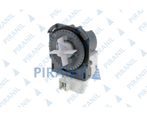 Насос (котушка) для пральної машини Bocsh, Siemens (HANYU B20-6AZC 9010859, 30W), 3 клямки, клемник під фішку зверху - 00141896 / 00142370 (аналог C00266228)