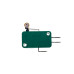 Мікровимикач Daier KW1-103-6 (250V, 16(4)A, 28x16x10 мм), важіль 15 мм з роликом