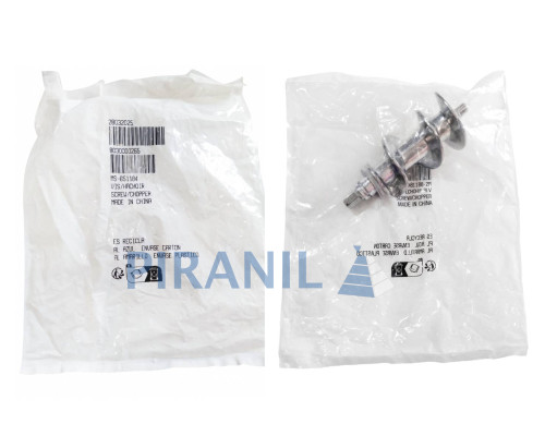 Шнек для м'ясорубки Moulinex ME106832, ME108832 (L=109.5 мм) - MS-651184 / SS-1530000259 (оригінал)