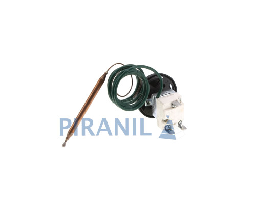 Термостат Sanal WYF75B для бойлера (250V 16A, 10-75°C, L кап=0.85 м, колба 90 x 6 мм), з ручкою