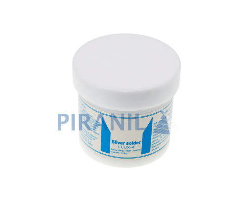 Флюс-паста Silver Solder Flux-4 для пайки срібла, міді, бронзи, латуні, нікелю, 114 г (Китай)