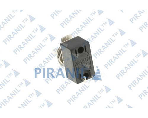 Тумблер 250V, 2A, чорний, 2 контакти під пайку