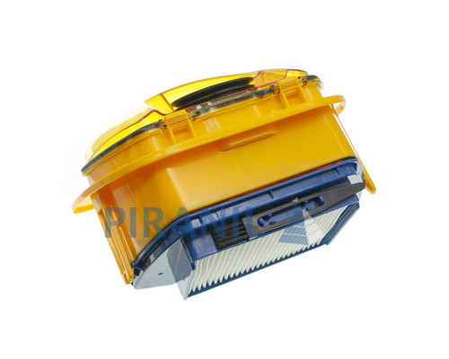 Контейнер-пилозбірник для пилососа Rowenta Compacteo Ergo Cyclonic (жовтий, в зборі) - RS-RT900110