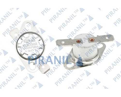 Термореле KSD 301 / KSD 302 (130°C 16A, 250V)